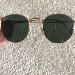 Ray-Ban round metal sunglasses